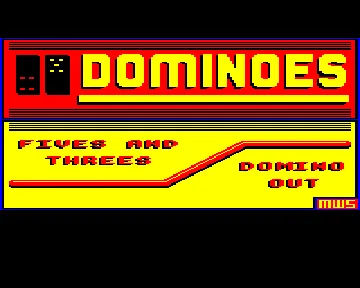 Dominoes (1987)(Williams, M.)[DOMLOAD] screen shot title